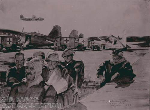 ALGERIA AIR EVACUATION - 1943